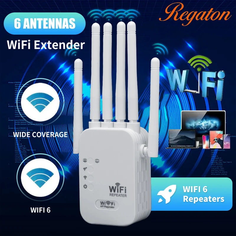 Wifi Range Extender - Regaton 1200Mbps 5GHz WiFi Tekrarlayıcı Genişletici