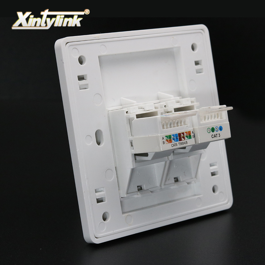 Patch Panel Cat6 - Xintylink RJ11 RJ45 Soket Jakı Modüler