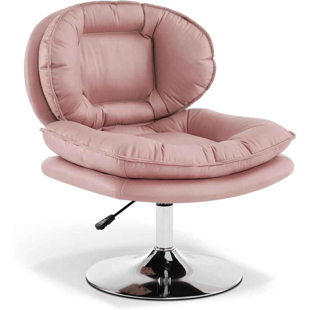 Office Tech Chair - Ayarlanabilir Yüksekliğe Sahip Döner Makyaj Koltuğu,