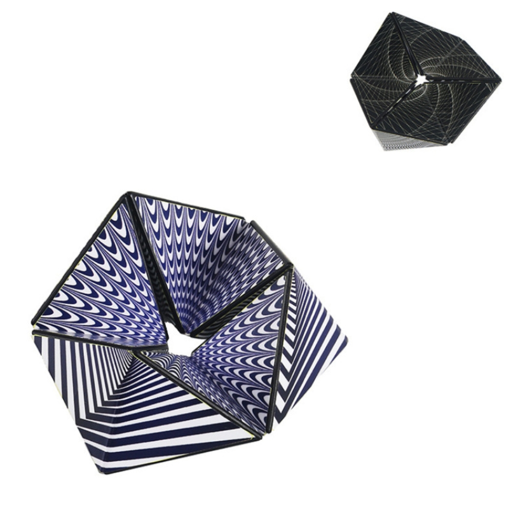 Office Hi Tech - Sonsuz Döndürme 3D Geometrik Stres Giderici