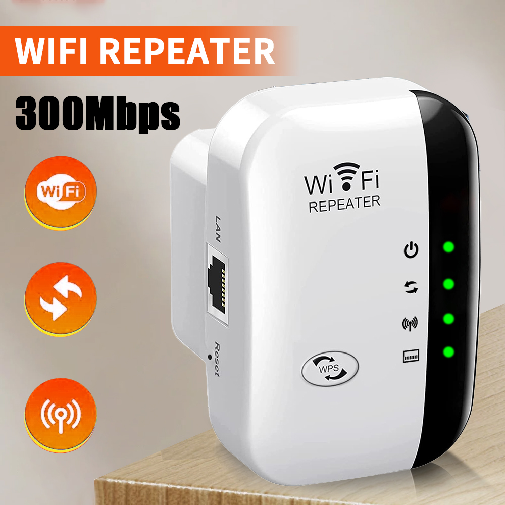 Wifi Range Extender - 2.4G Kablosuz WiFi Güçlendirici 300M Menzil