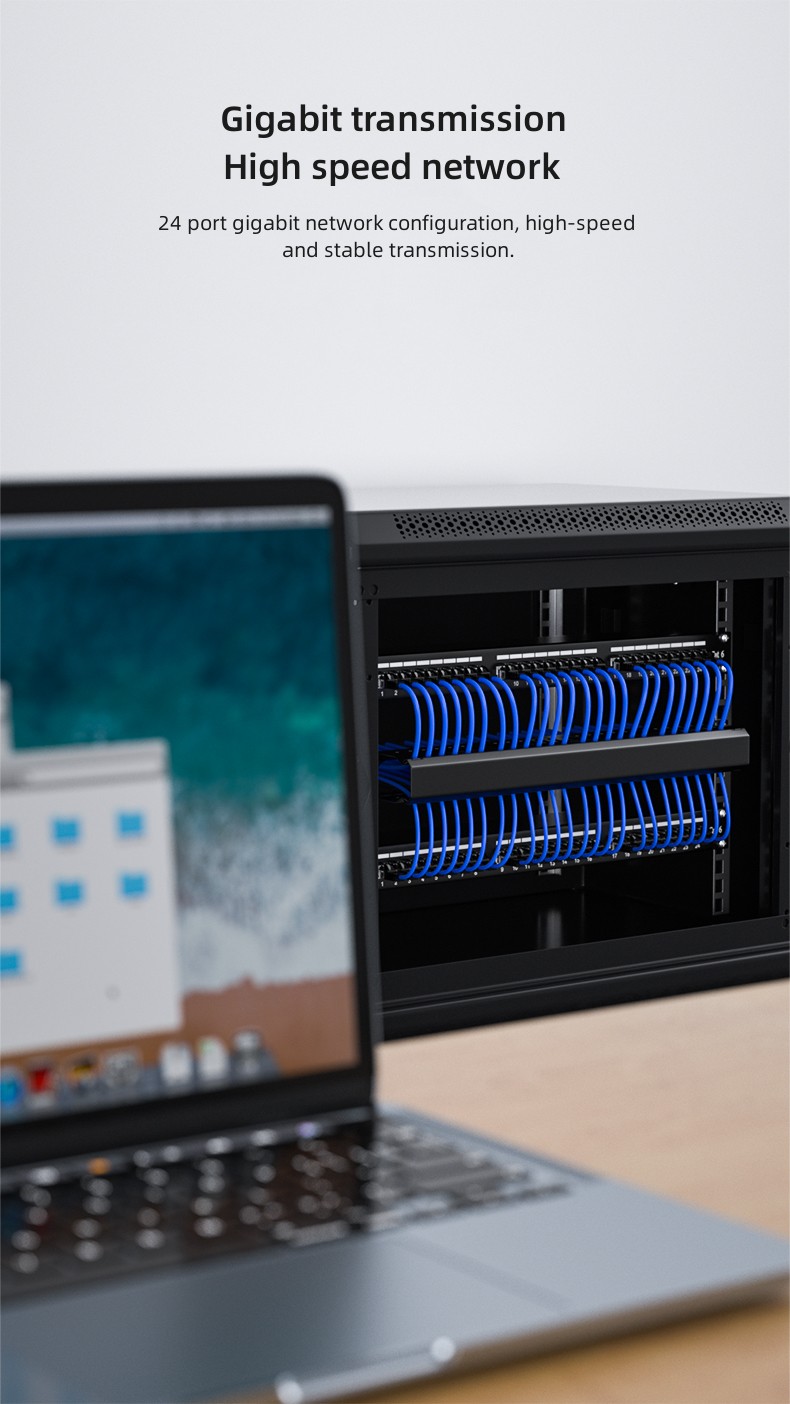 Patch Panel Cat6 - Dtech Yüksek Kaliteli Ağ İşi CAT6