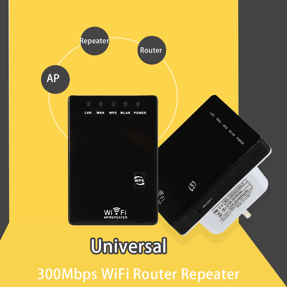 Wifi Range Extender - 300 Mbps Wifi Tekrarlayıcı Kablosuz Mini