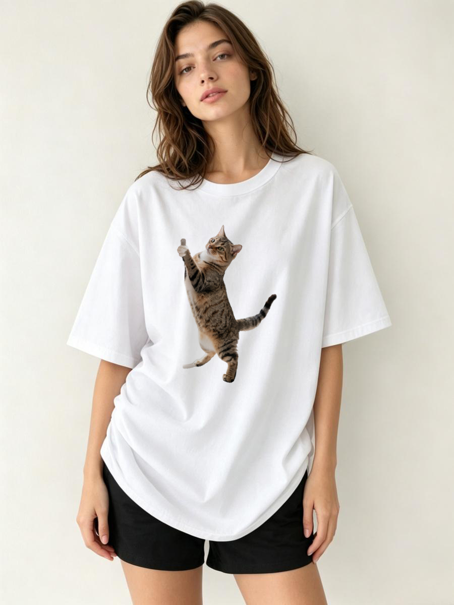 Tech Office Wear Women - Tişörtler Dry Tech Rahat Günlük Giyim