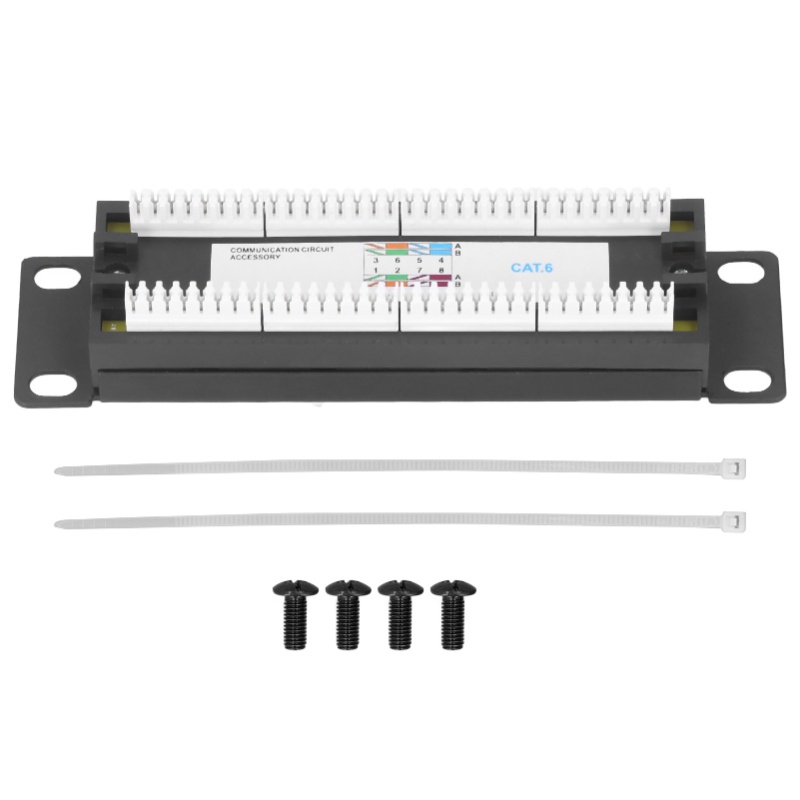 Patch Panel Cat6 - 8 Bağlantı Noktalı Duvara Monte Ağ
