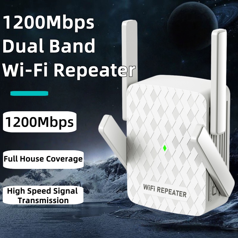 Wifi Range Extender - 1200 Mbps Kablosuz Wifi Genişletici Wifi