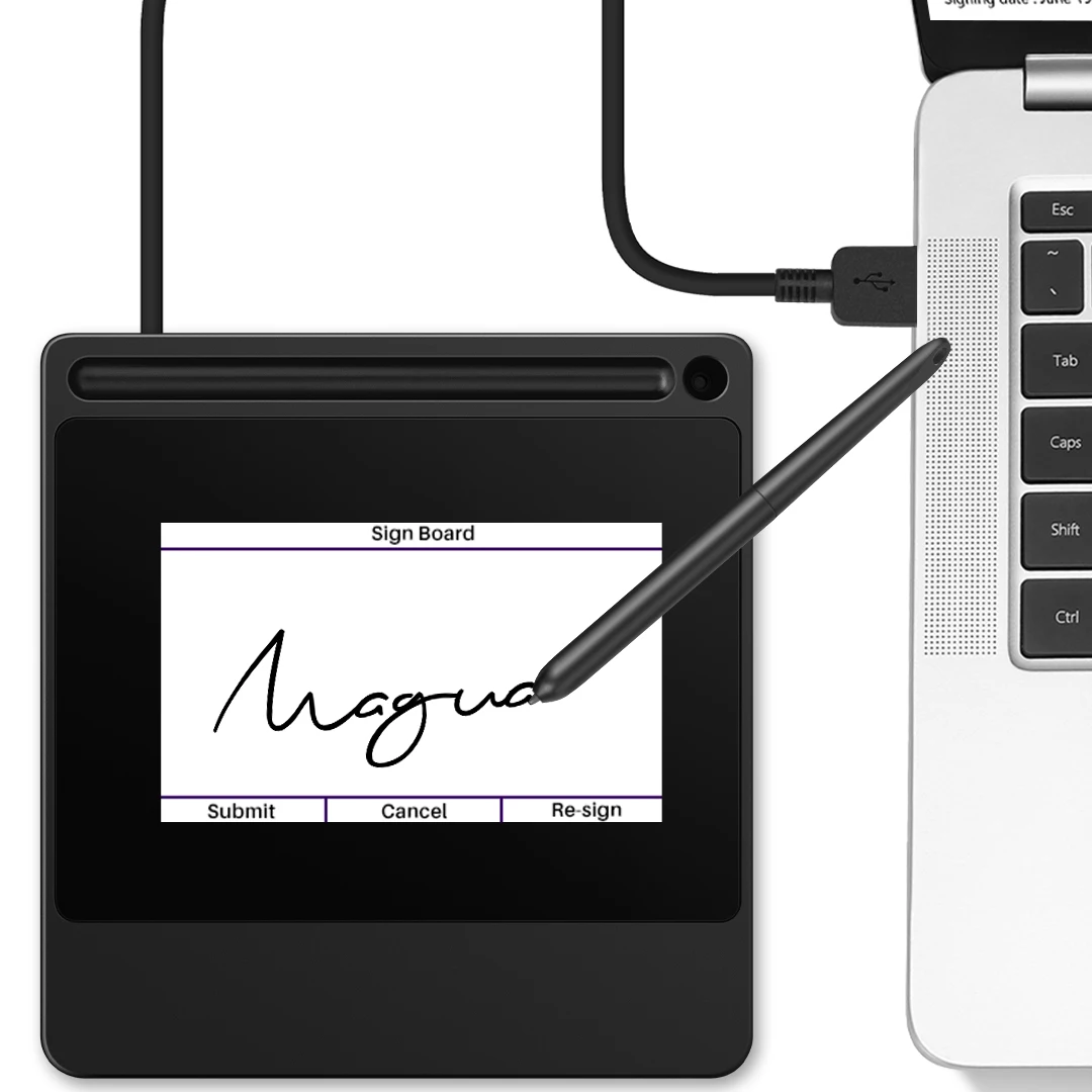 Digital Signature Pad - DS510 5 inç elektronik dijital kalem