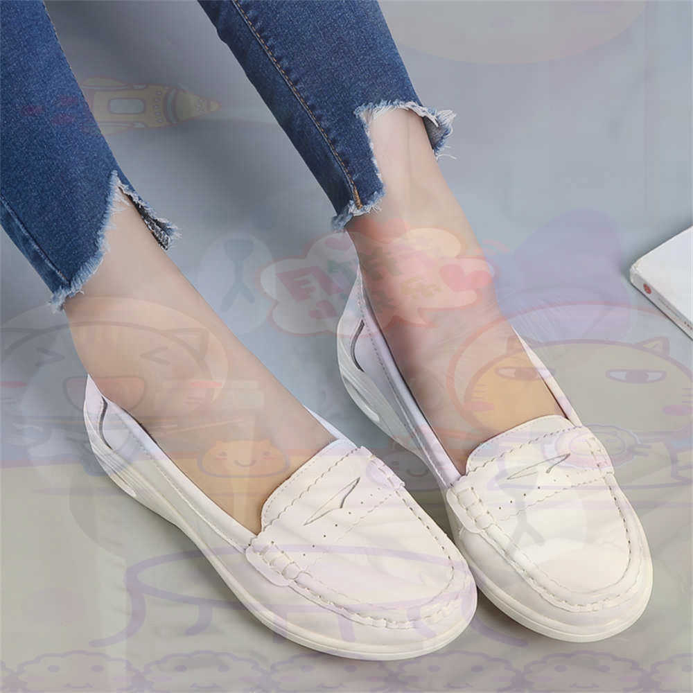 Tech Office Wear Women - Yumuşak Slip-on Bayan Büyük Boy Ayakkabı