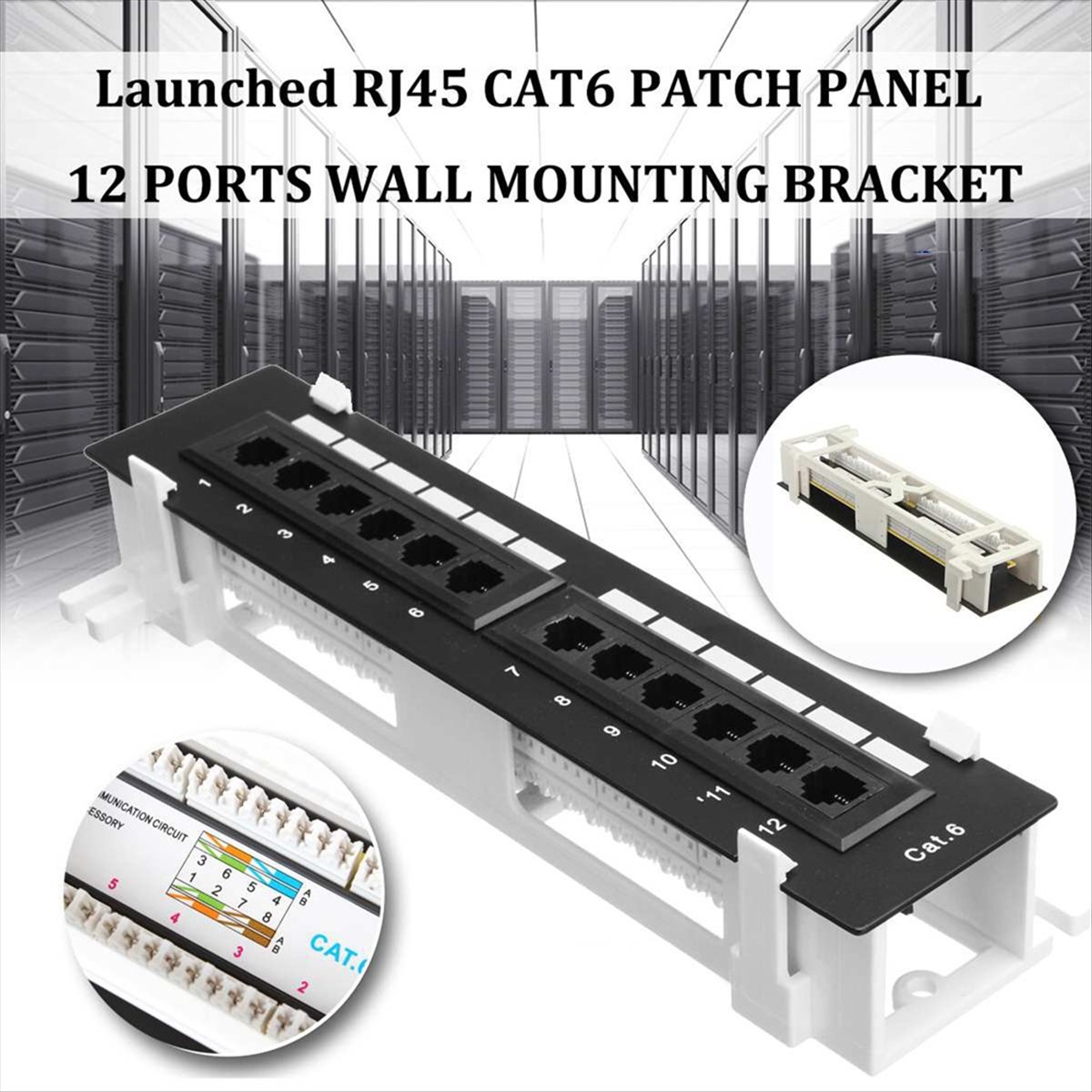 Patch Panel Cat6 - 【%50 İNDİRİM】Ağ Alet Takımı 12 Portlu