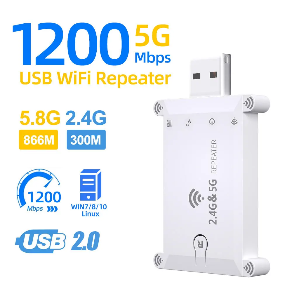 Wifi Range Extender - WiFi FIY 2.4g/5g Usb Wifi Tekrarlayıcı