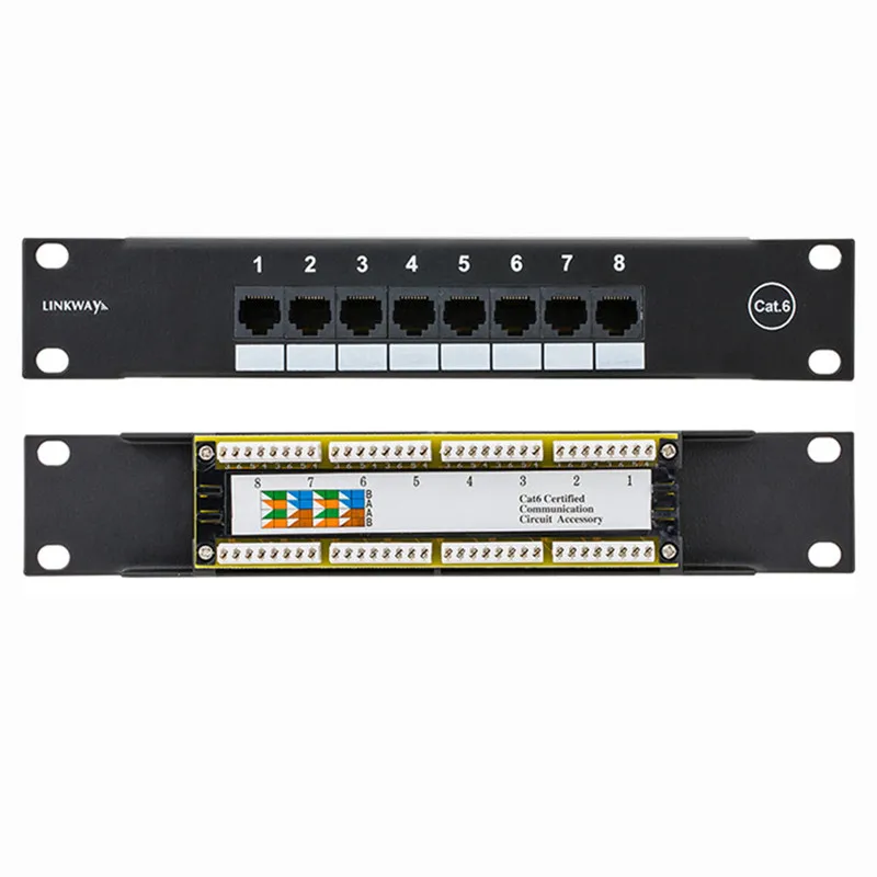 Ağ adaptörü 8 Port CAT6 Patch  - Patch Panel Cat6 incelemesi ve fiyatı