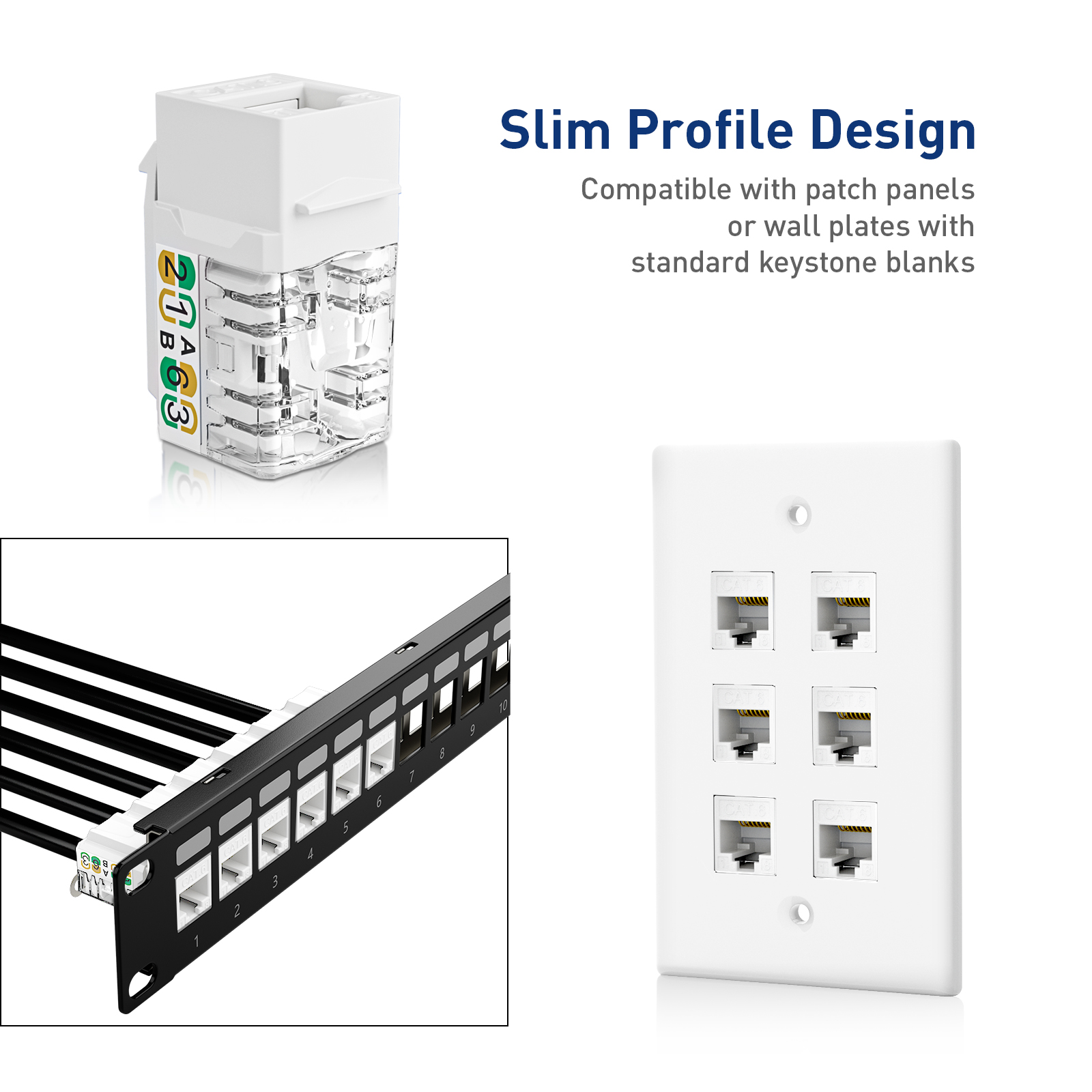 ZoeRax RJ45 Cat6/5e İnce Profi - Patch Panel Cat6 incelemesi ve fiyatı