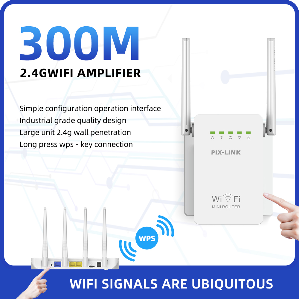 PIX-LINK WR02E Kablosuz WiFi T - Wifi Range Extender incelemesi ve fiyatı