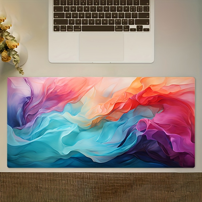 Büyük Soyut Renkli Mouse Pad T - Office Tech Desk incelemesi ve fiyatı