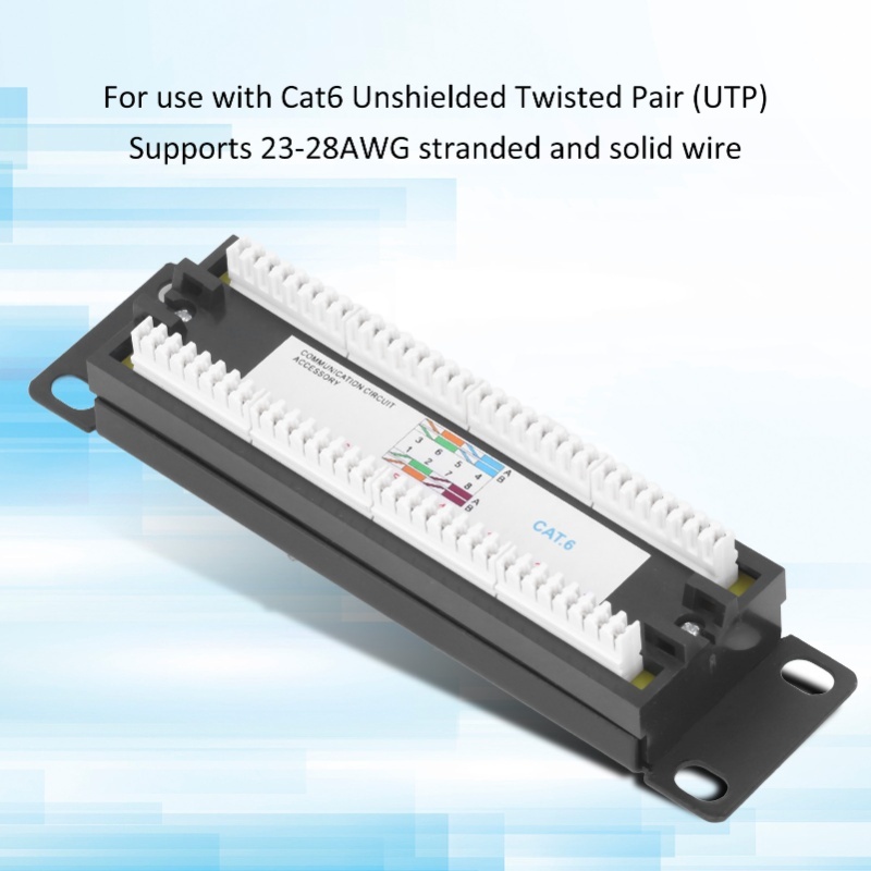 8 Bağlantı Noktalı Duvara Mont - Patch Panel Cat6 incelemesi ve fiyatı