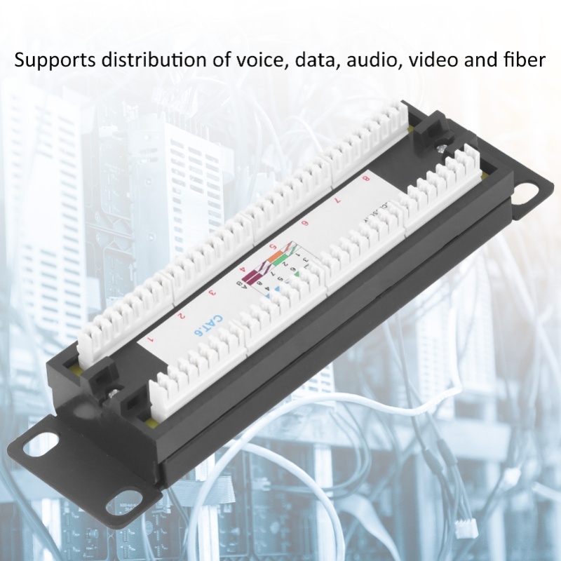 8 Bağlantı Noktalı Duvara Mont - Patch Panel Cat6 incelemesi ve fiyatı
