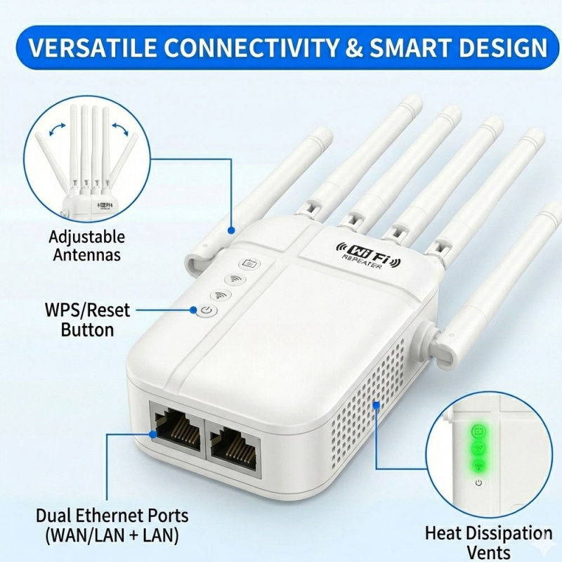 Regaton WiFi 6 Genişletici 180 - Wifi Range Extender incelemesi ve fiyatı