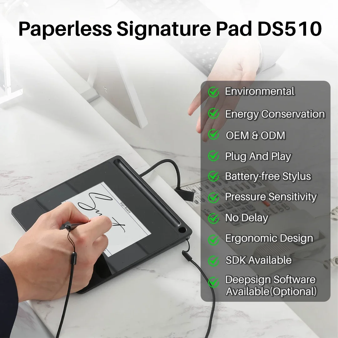 DS510 5 inç elektronik dijital - Digital Signature Pad incelemesi ve fiyatı