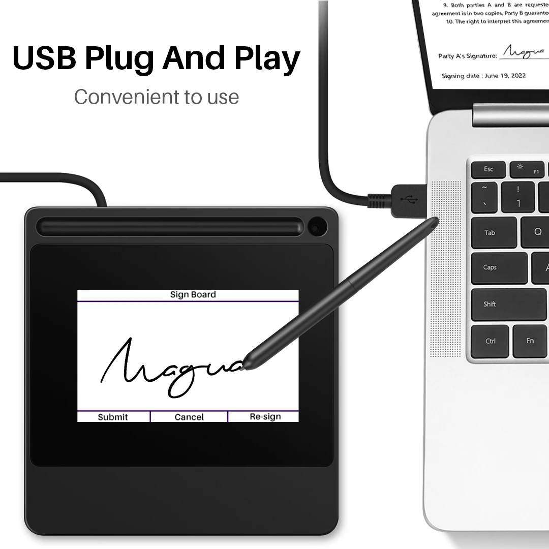 DS510 5 inç elektronik dijital - Digital Signature Pad incelemesi ve fiyatı