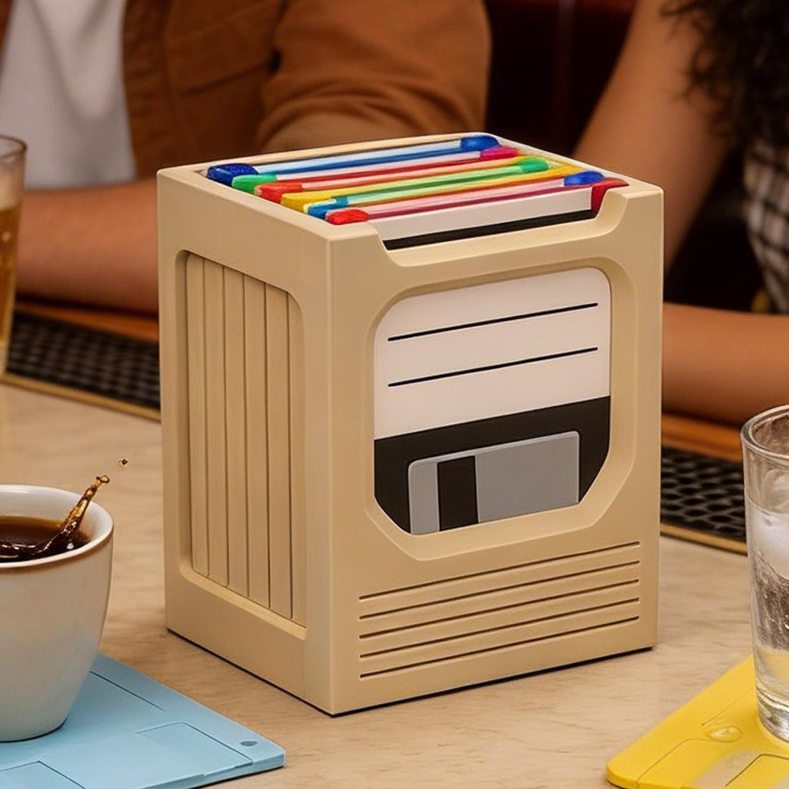 Retro Teknoloji Bardak Altlığı - Office Tech Desk incelemesi ve fiyatı