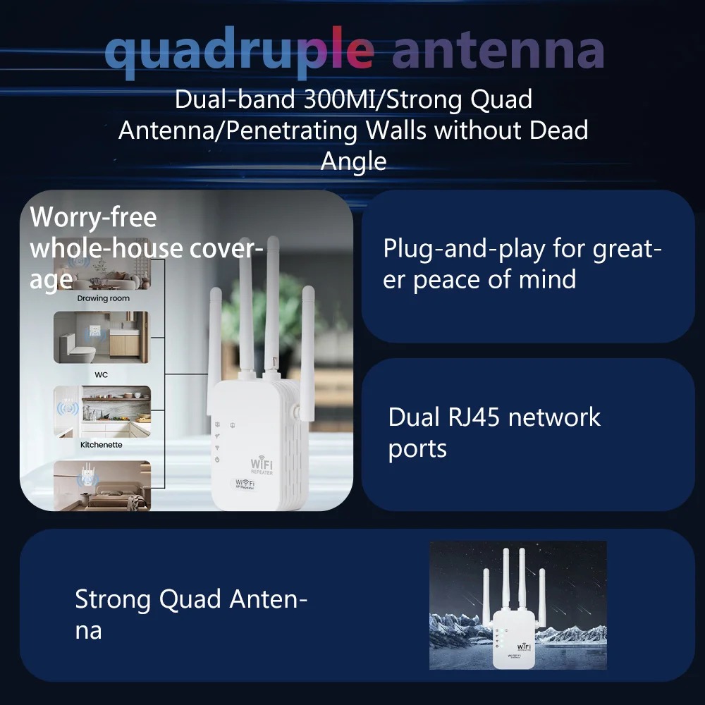 300 Mbps Kablosuz WiFi Tekrarl - Wifi Range Extender incelemesi ve fiyatı