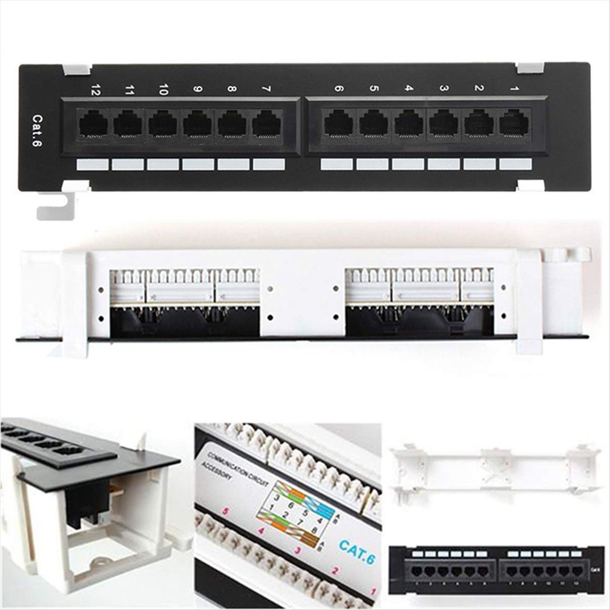 【%50 İNDİRİM】Ağ Alet Takımı 12 - Patch Panel Cat6 incelemesi ve fiyatı