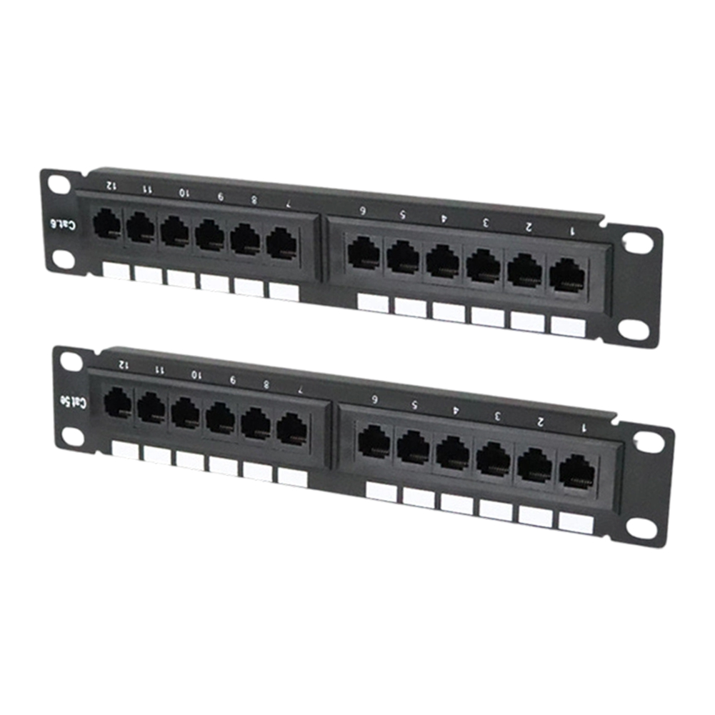 CAT.5A ve CAT.6 için 12 Portlu - Patch Panel Cat6 incelemesi ve fiyatı