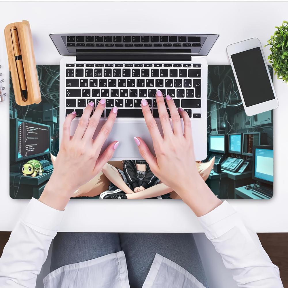 HYBXAXC Anime Fox Girl Oyun Mo - Office Tech Desk incelemesi ve fiyatı